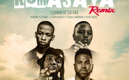 New Audio | Diamond Platnumz x Jason Derulo Feat Khalil Harisson & Chley – Komasava Remix | Download