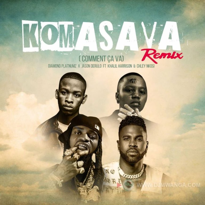 New Audio | Diamond Platnumz x Jason Derulo Feat Khalil Harisson & Chley – Komasava Remix | Download