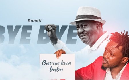NEW AUDIO | Bahati - Bye Bye Baba (Raila Odinga Tribute Song) - Baba Ivan Supply